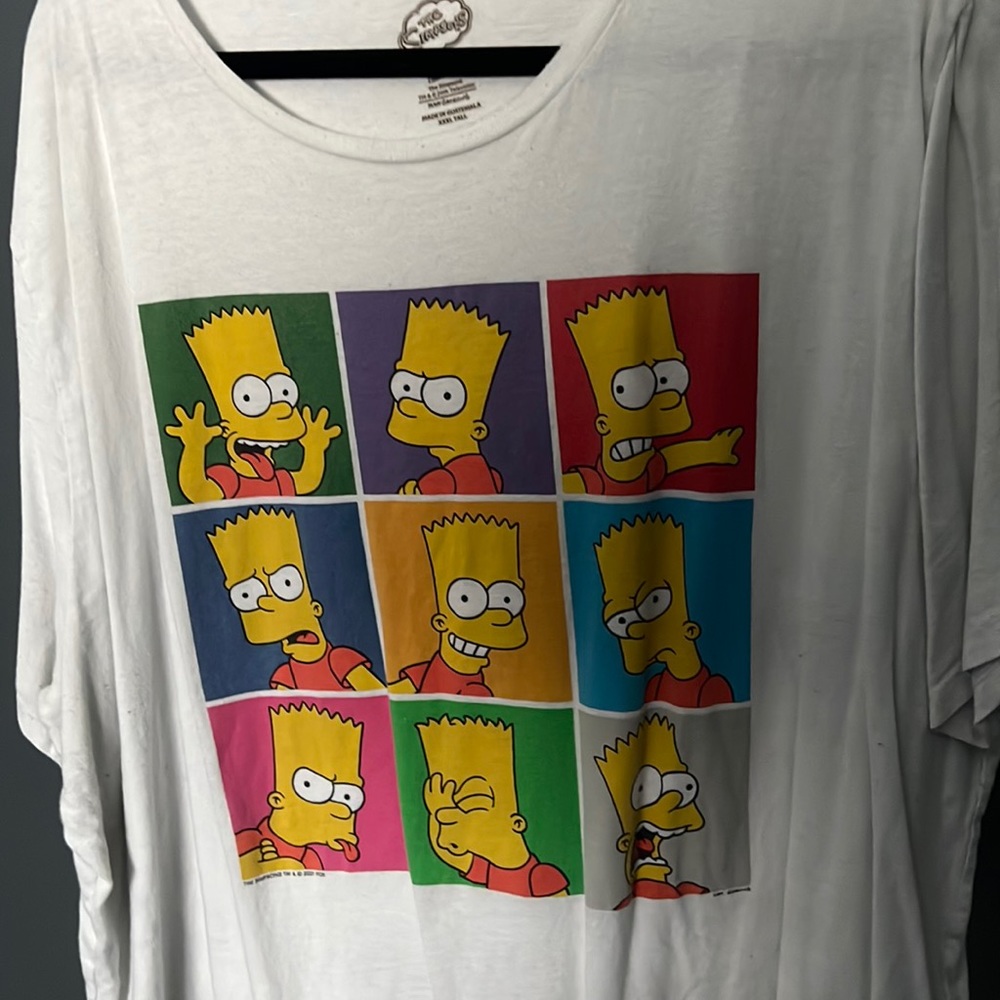 The Simpsons Bart College T-Shirt